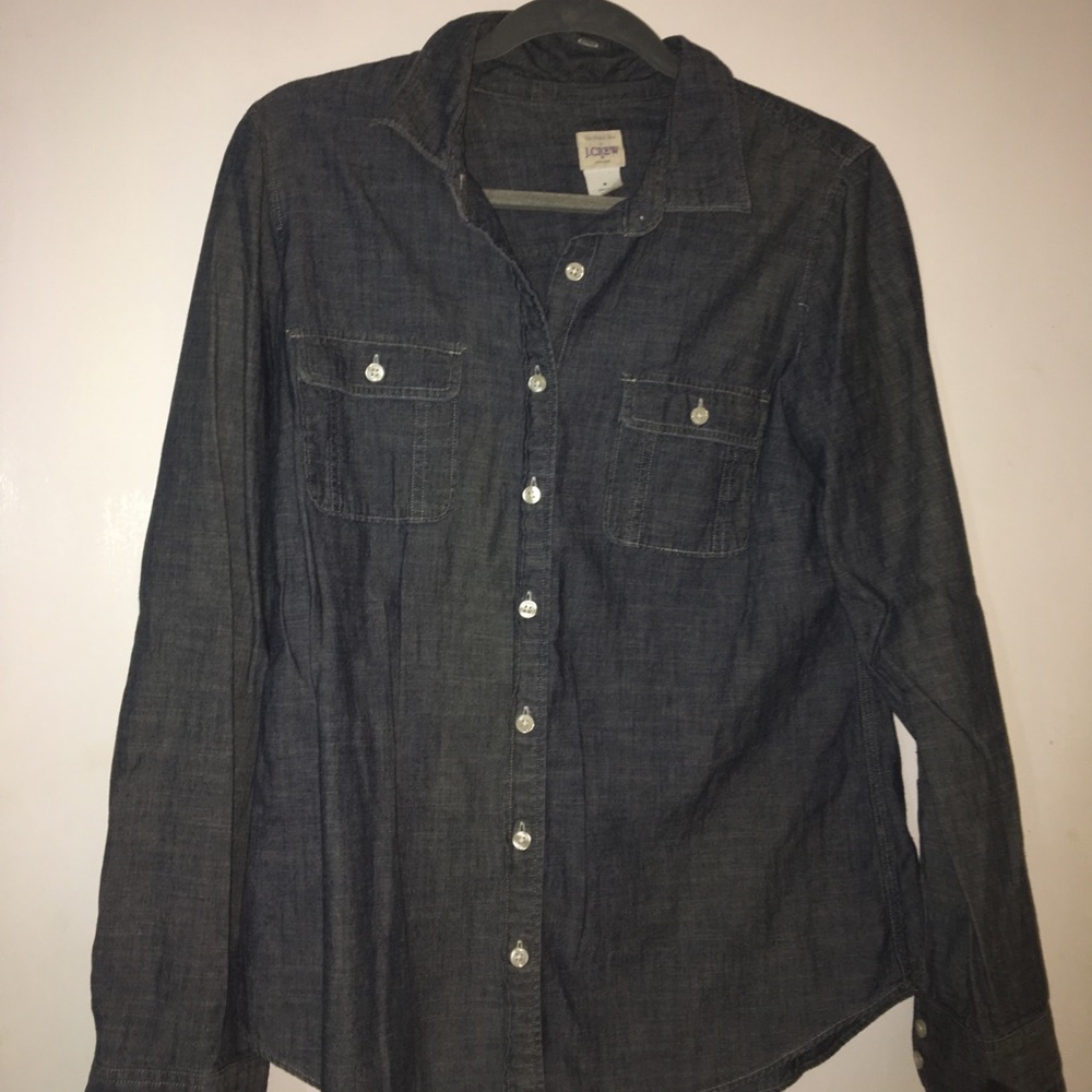 Jcrew Chambray Button Up - image 1